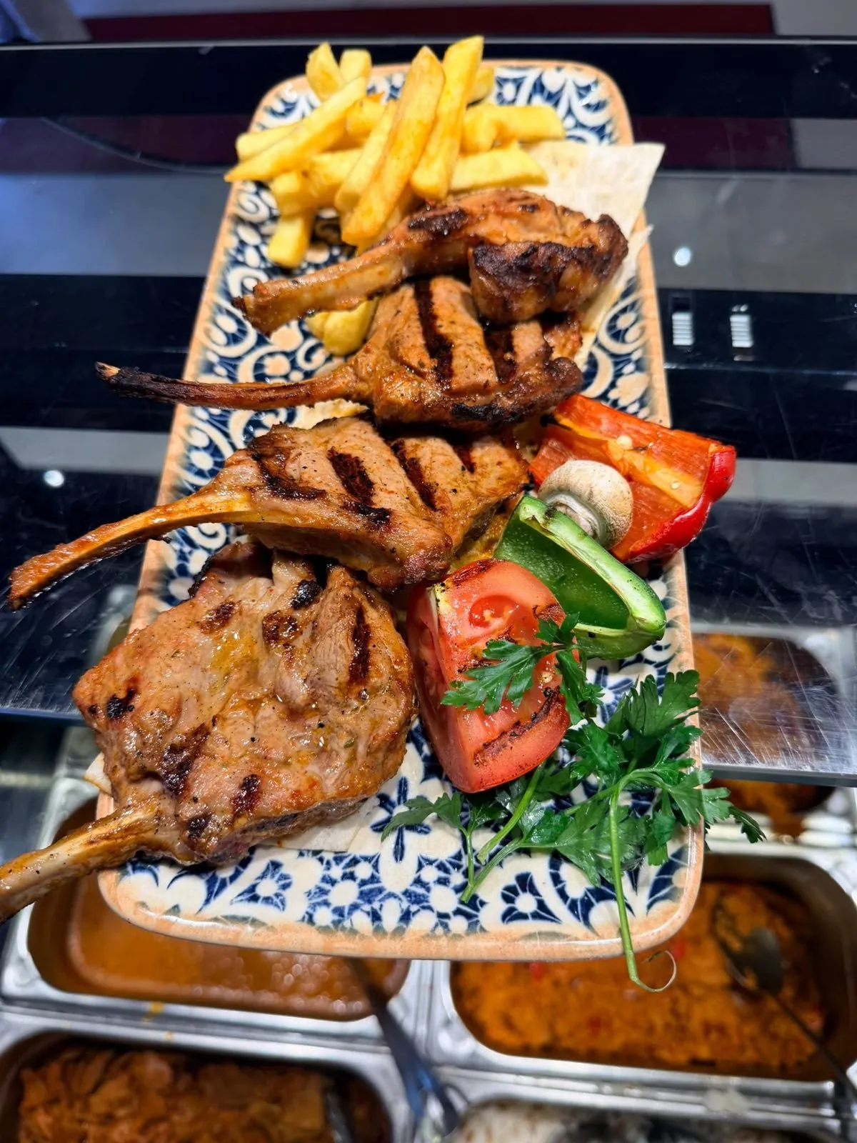 Lammkoteletts vom Grill