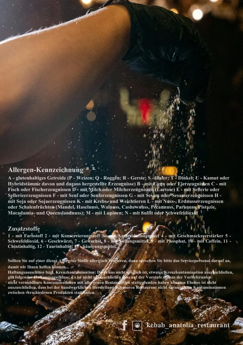Speisekarte Kebab Kitchen – Seite 14